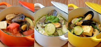 色鮮やかなごちそうスープ