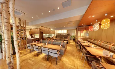 広々としたおしゃれな店内