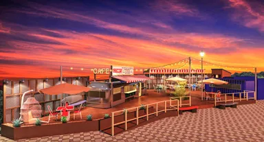 店舗イメージ(夕景)