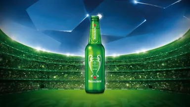 ハイネケン「UEFAチャンピオンズリーグデザインボトル」 1