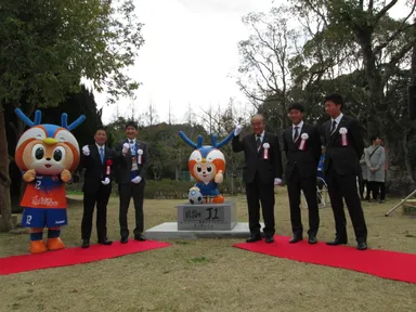 除幕式 出席者集合