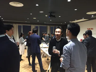 セミナー後の歓談