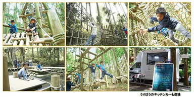 六甲山フィールド・アスレチック　場内の様子