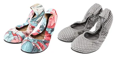 ポケッタブルバレエシューズ