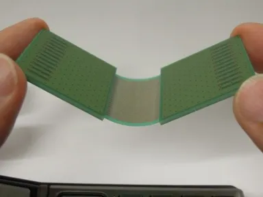 Flexlayer(R)-Hybridの屈曲状態