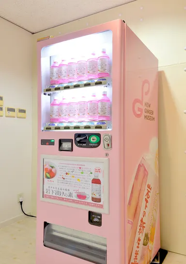 「岩下漬けの素」自動販売機