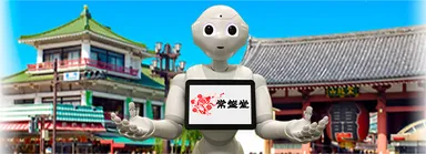 常盤堂雷おこし本舗 for Pepper