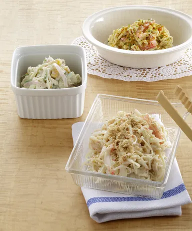 まず試したいのが切り干し大根。もどしたらそのままサラダやあえものに。いろいろとアレンジが効きます