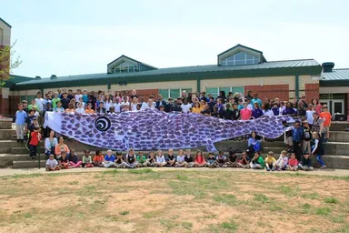 アメリカ・ノースカロライナ日本語学校の子供たち