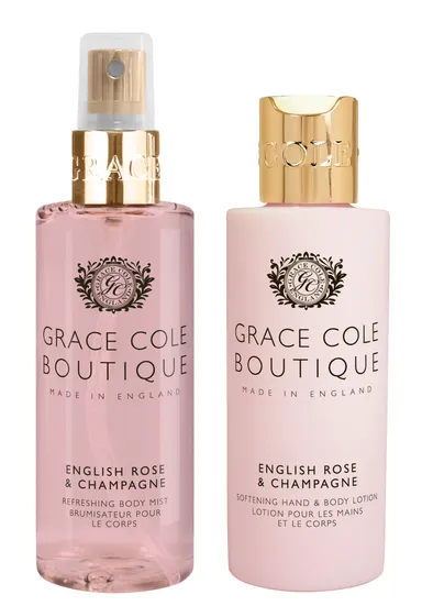 イングリッシュローズ＆シャンパン