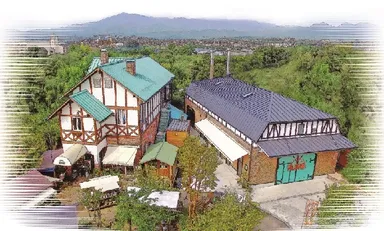 南蛮屋ガーデン全景　絵風