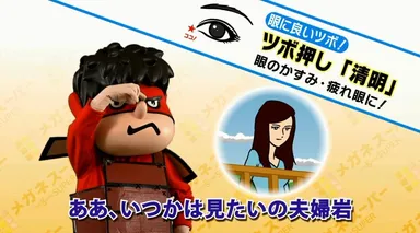 アイケア音頭ツボ押し