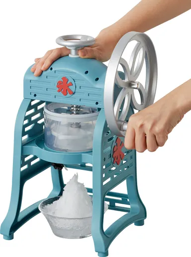 手動ふわ雪かき氷器