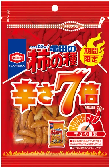 77g 亀田の柿の種 辛さ7倍