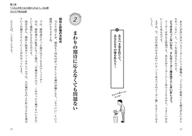 「まわりの期待に応えなくても問題ない」ページ