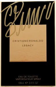 ロナウド直筆サイン入り香水ボトル