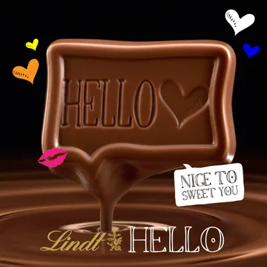 Lindt「HELLO」
