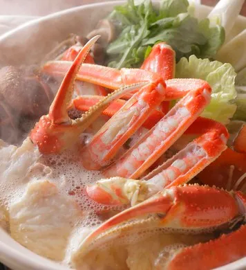 総合大賞　京都丹後 海鮮の匠 魚政「松葉ガニ地鍋セット 特製スープ付き 中サイズ2人用」