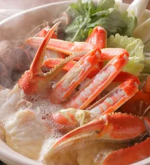 総合大賞　京都丹後 海鮮の匠 魚政「松葉ガニ地鍋セット 特製スープ付き 中サイズ2人用」