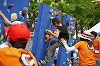 ボルダリング 開催時の様子