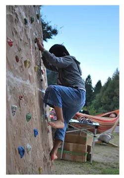ボルダリング　開催時の様子