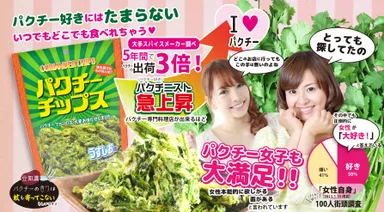 パクチーチップス イメージ