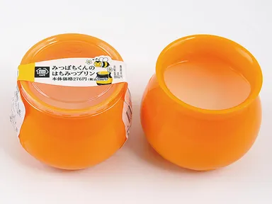 みつばちくんのはちみつプリン