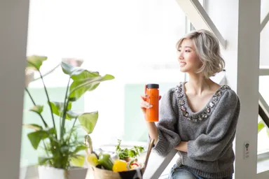 日常・窓際にて　オリジナルタンブラーと