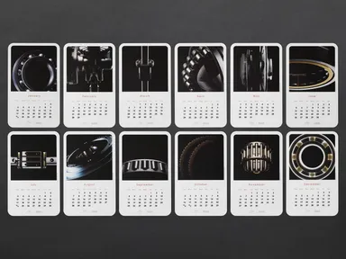 受賞したカレンダー