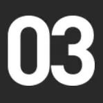 株式会社TYO　ゼロスリーロゴ