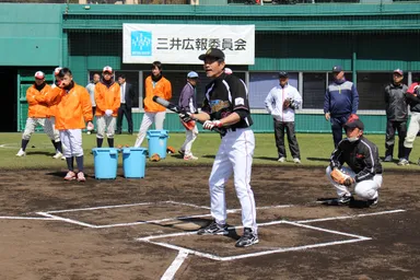 投内連係のようす