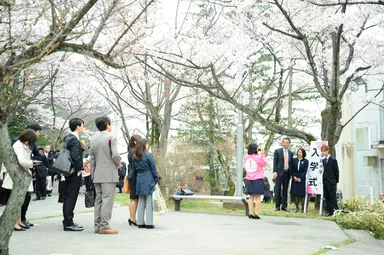 スタッフが常駐し、撮影をお手伝い