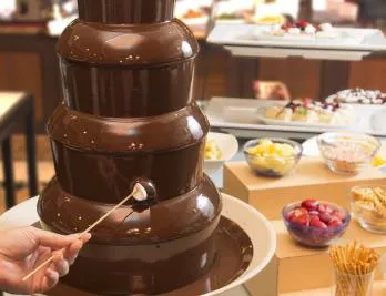 チョコレートファウンテン