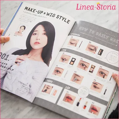 内容：ウィッグメイクページ