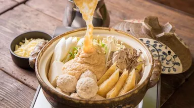 2名物！自然薯のとろろ鍋