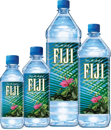 「フィジーウォーター」旧パッケージ