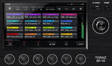 タッチディスプレイ HOME画面