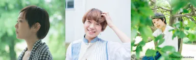 ショカ女(写真：左から順に 明日美／木原実優／佐藤椿)