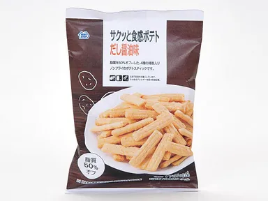 サクッと食感ポテト　だし醤油味　　