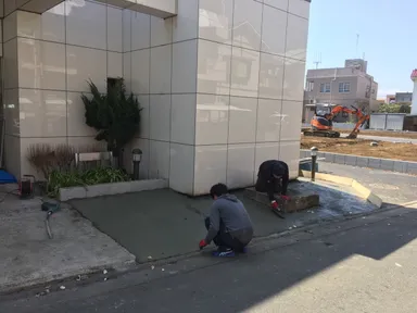 研修生の施工した現場2