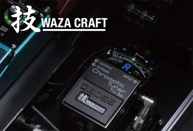 プロのステージ使用に最適な技 Waza Craftクロマチック・チューナー『TU-3W』