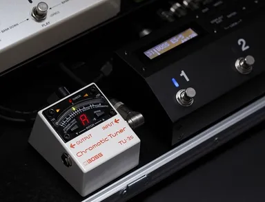 エフェクター用ペダルボードへの組み込みに最適なクロマチック・チューナー『TU-3S』