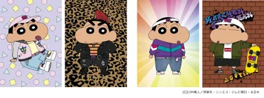 クリアファイル 2.5SPINNS　(C)臼井儀人／双葉社・シンエイ・テレビ朝日・ADK