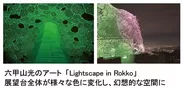 六甲山光のアート 「Lightscape in Rokko」