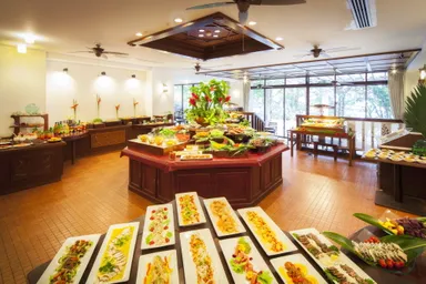 地元食材をとり入れたレストラン