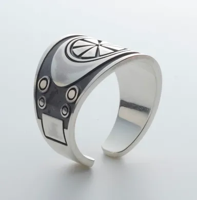 ベルトモチーフ　プレートリング　silver925(3)