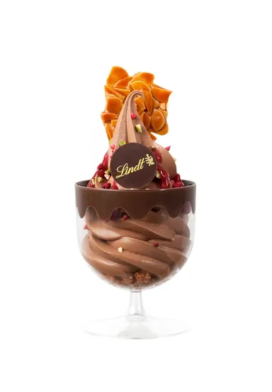 ソフトクリーム ショコラ フランボワーズ (ダーク ワインカップ)