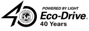 「エコ・ドライブ」40周年ロゴ