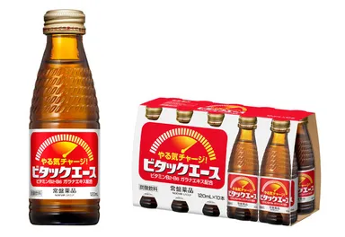 〔炭酸飲料〕ビタックエース 120mL 110円（税抜）／10本パック 1,100円（税抜）