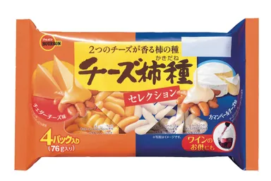 チーズ柿種セレクション